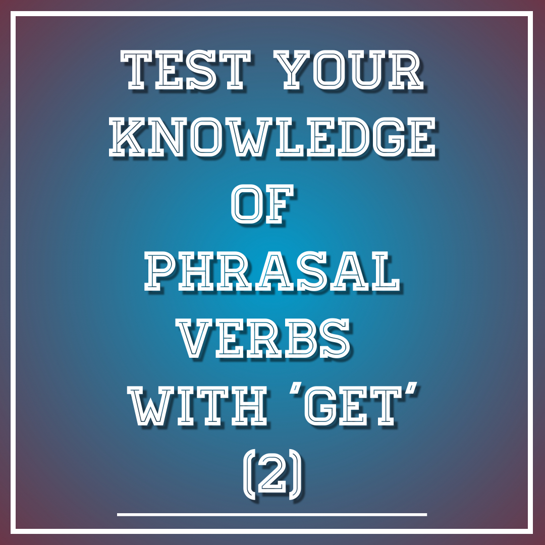 Phrasal verbs with 
