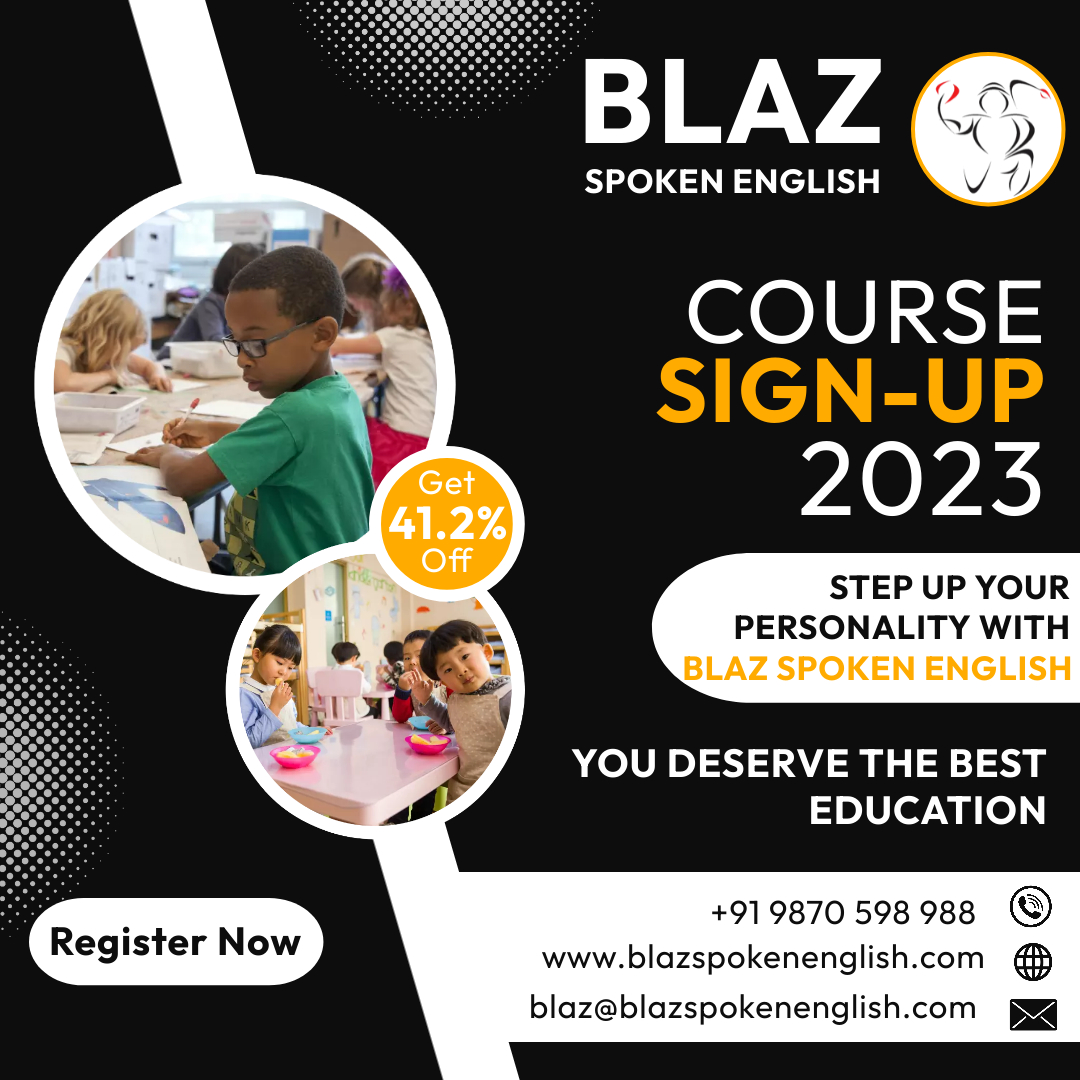 Learn Spoken English with BLAZ Spoken English